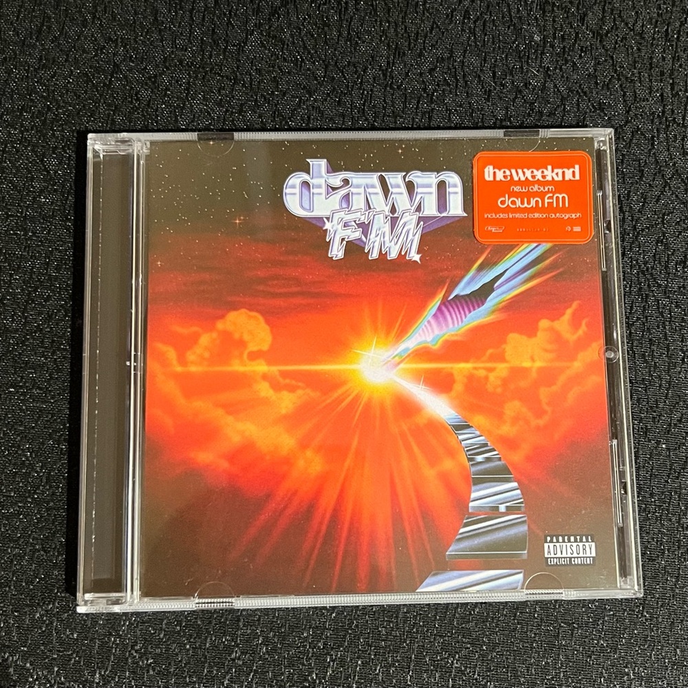 The Weeknd Dawn FM Signed CD